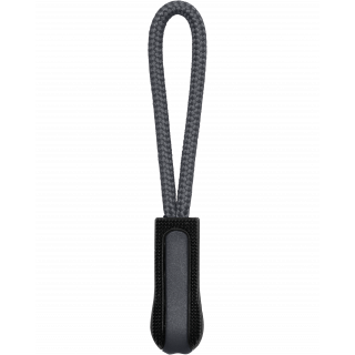 Tire-zip K851 - Black / Convoy Grey personnalisable - Vue de face