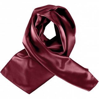 Foulard satiné K861 - Wine personnalisable - Vue de face