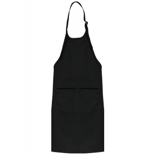 Tablier enfant K889 - Black personnalisable - Vue de face