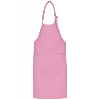 Tablier enfant K889 - Dark Pink personnalisable - Vue de face
