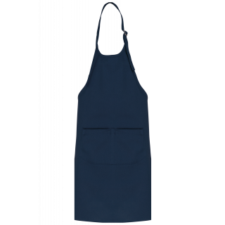 Tablier enfant K889 - Navy personnalisable - Vue de face
