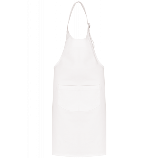Tablier enfant K889 - White personnalisable - Vue de face