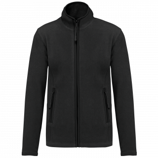 Veste micropolaire zippée femme K907 - Black personnalisable - Vue de face