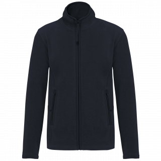 Veste micropolaire zippée femme K907 - Navy personnalisable - Vue de face
