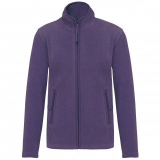 Veste micropolaire zippée femme K907 - Purple personnalisable - Vue de face