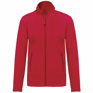 Veste micropolaire zippée femme K907 - Red personnalisable - Vue de face