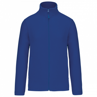 Veste micropolaire zippée unisexe K9102 - Royal Blue personnalisable - Vue de face