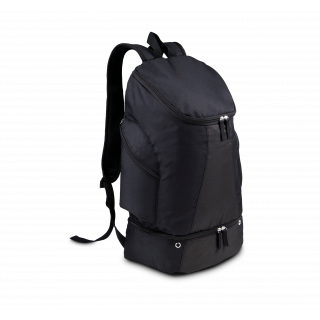 Sac à dos sport KI0102 - Black personnalisable - Vue de face