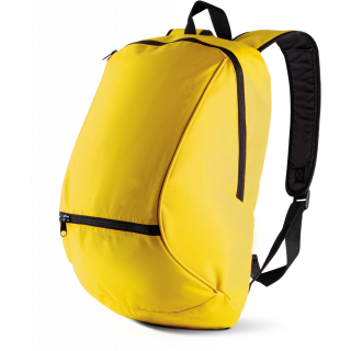Sac à dos KI0103 - Yellow personnalisable - Vue de face