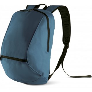 Sac à dos KI0103 - Iris Blue personnalisable - Vue de face