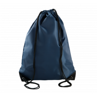 Sac à dos avec cordelettes KI0104 - Navy personnalisable - Vue de face