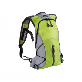 Sac à dos porte-boisson KI0111 - Burnt Lime / Slate Grey personnalisable - Vue de face