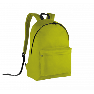 Sac à dos classique - Version junior KI0131 - Burnt Lime / Black personnalisable - Vue de face