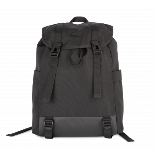 Sac à dos de sport casual KI0190 - Black personnalisable - Vue de face