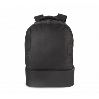 Sac à dos sports d'équipe à fond rigide KI0192 - Black personnalisable - Vue de face