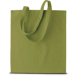 Sac shopping avec longues anses KI0223 - Burnt Lime personnalisable - Vue de face