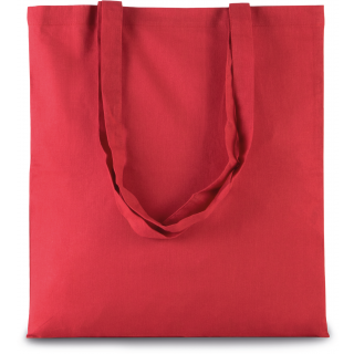 Sac shopping avec longues anses KI0223 - Arandano Red personnalisable - Vue de face