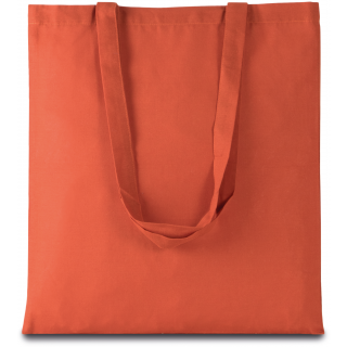 Sac shopping avec longues anses KI0223 - Burnt Orange personnalisable - Vue de face