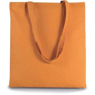 Sac shopping avec longues anses KI0223 - Cumin Yellow personnalisable - Vue de face