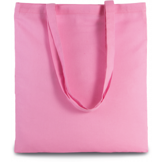 Sac shopping avec longues anses KI0223 - Dark Pink personnalisable - Vue de face