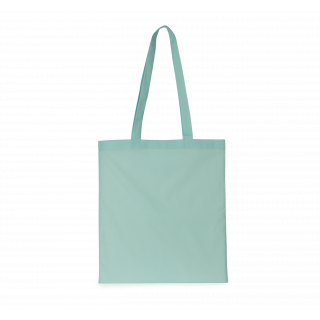 Sac shopping avec longues anses KI0223 - Ice Mint personnalisable - Vue de face