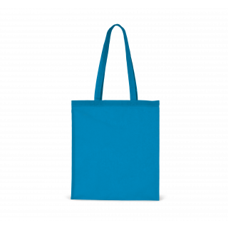 Sac shopping avec longues anses KI0223 - Tropical Blue personnalisable - Vue de face