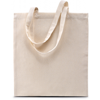 Sac shopping avec longues anses KI0223 - Natural personnalisable - Vue de face
