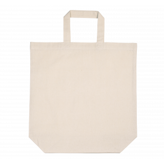 Sac shopping en coton KI0247 - Natural personnalisable - Vue de face