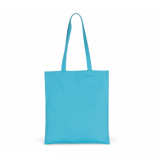 Sac shopping en coton canvas KI0250 - Lagoon personnalisable - Vue de face
