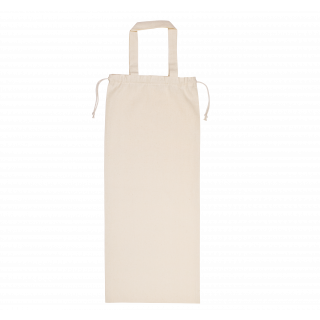Sac à pain en coton bio KI0254 - Natural personnalisable - Vue de face
