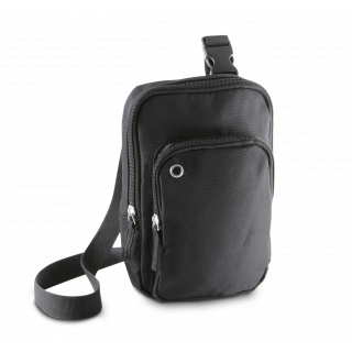 Sac bandoulière KI0301 - Black personnalisable - Vue de face