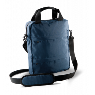 Sac messenger / tablette KI0303 - Navy personnalisable - Vue de face