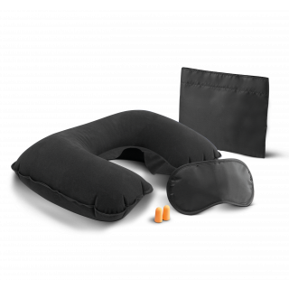 Set de voyage KI0336 - Black personnalisable - Vue de face