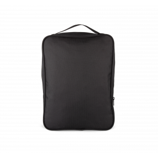 Sac porte-chaussures KI0383 - Black personnalisable - Vue de face