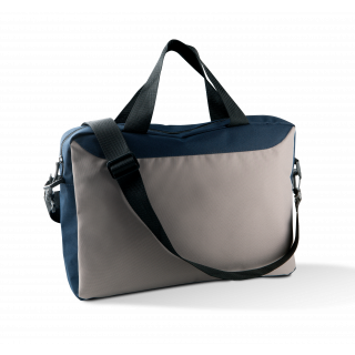 Porte-document KI0413 - Navy / Corde personnalisable - Vue de face