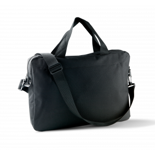 Porte-document KI0413 - Black personnalisable - Vue de face