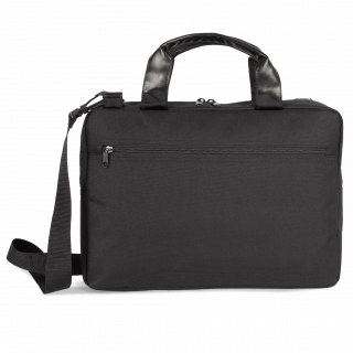 Sac porte-document / Ordinateur KI0426 - Black personnalisable - Vue de face