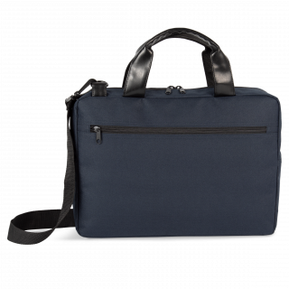 Sac porte-document / Ordinateur KI0426 - Navy personnalisable - Vue de face