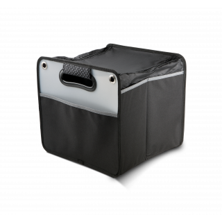 Sac de rangement pour coffre avec rabat KI0508 - Black personnalisable - Vue de face