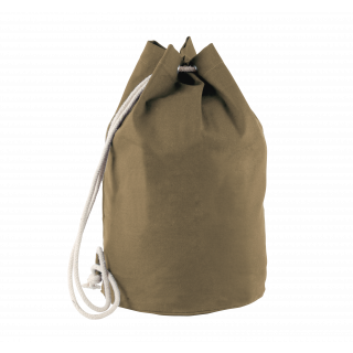 Sac marin en coton avec cordon KI0629 - Vintage Khaki personnalisable - Vue de face