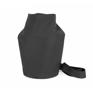 Sac étanche Roll-Top 5 litres KI0644 - Black personnalisable - Vue de face
