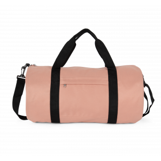 Sac tubulaire recyclé avec poche frontale KI0655 - Flamingo Pink personnalisable - Vue de face