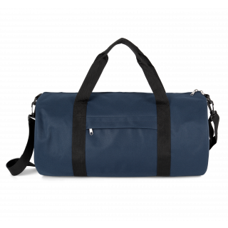 Sac tubulaire recyclé avec poche frontale KI0655 - Twilight Blue personnalisable - Vue de face