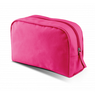 Trousse de toilette KI0710 - Fuchsia personnalisable - Vue de face