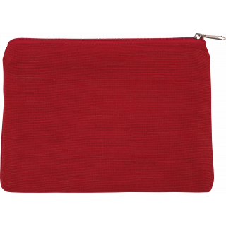 Pochette en juco KI0723 - Crimson Red personnalisable - Vue de face