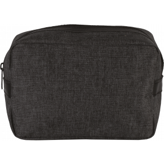 Trousse de toilette KI0725 - Dark Grey Heather personnalisable - Vue de face