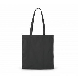 Sac de shopping en polycoton KI0741 - Dark Grey personnalisable - Vue de face