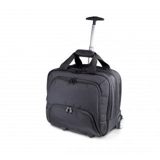 Trolley ordinateur KI0904 - Black personnalisable - Vue de face