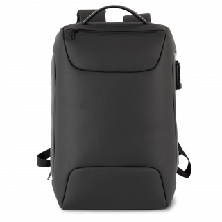 Sac à dos business KI0937 - Black personnalisable - Vue de face