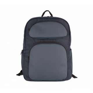 Sac à dos business avec compartiment pour ordinateur portable KI0946 - Navy personnalisable - Vue de face